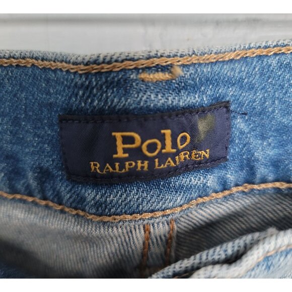 Polo Ralph Lauren Tompkins Mid Rise Skinny Crop Jeans. Size 32 - Picture 5 of 8